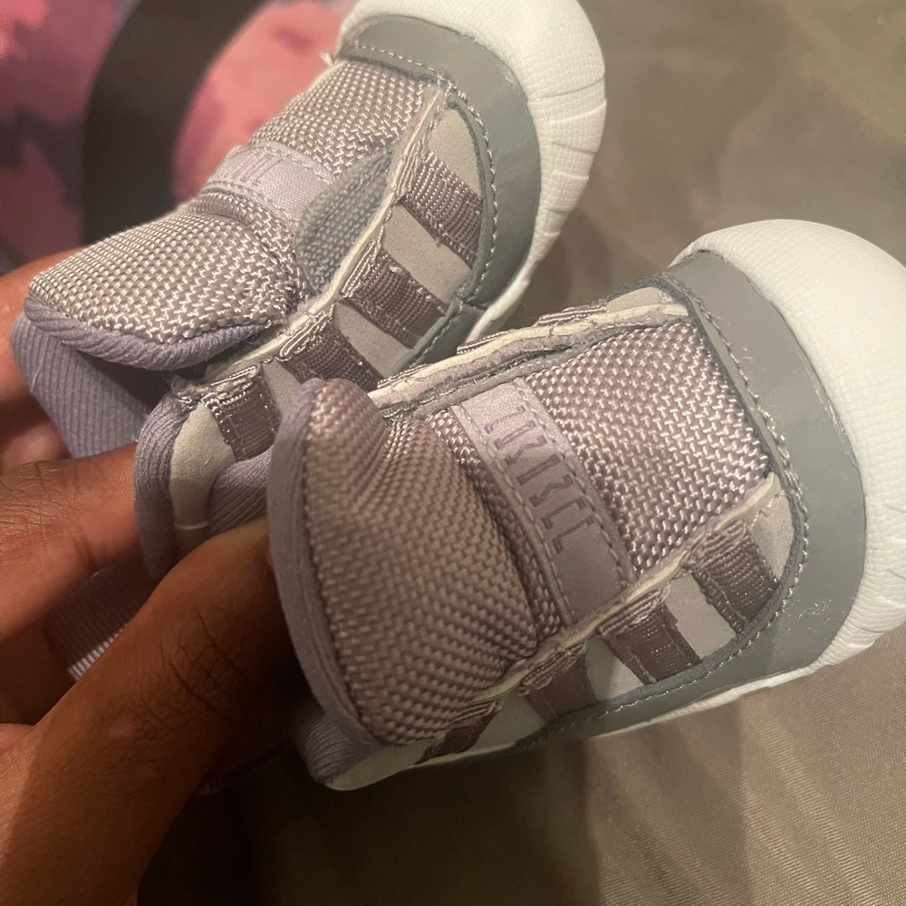 Infant cool grey Jordan’s